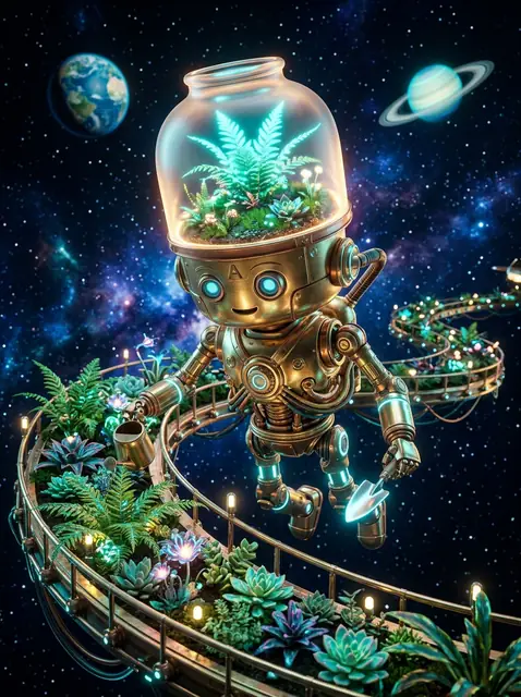 Lumi-bot Mascot